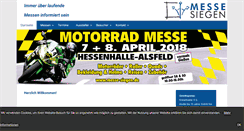Desktop Screenshot of messe-siegen.de